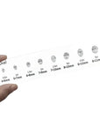 JEWELRY ESTIMATOR STENCIL RING SET (11 shapes)