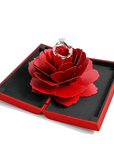 Foldable Flower Ring Box