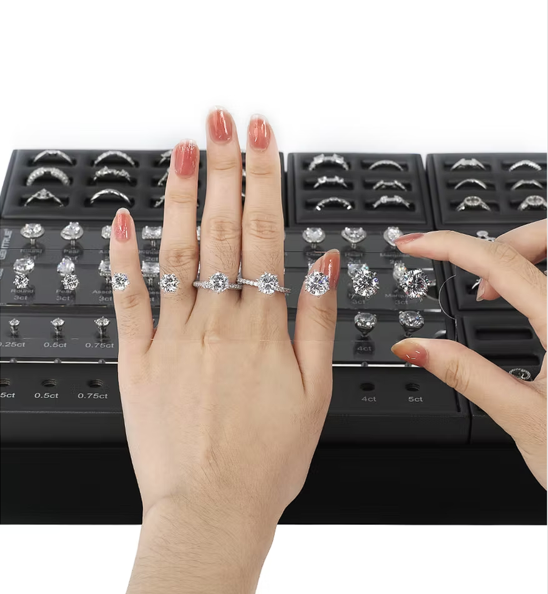 Jewelry selector Black