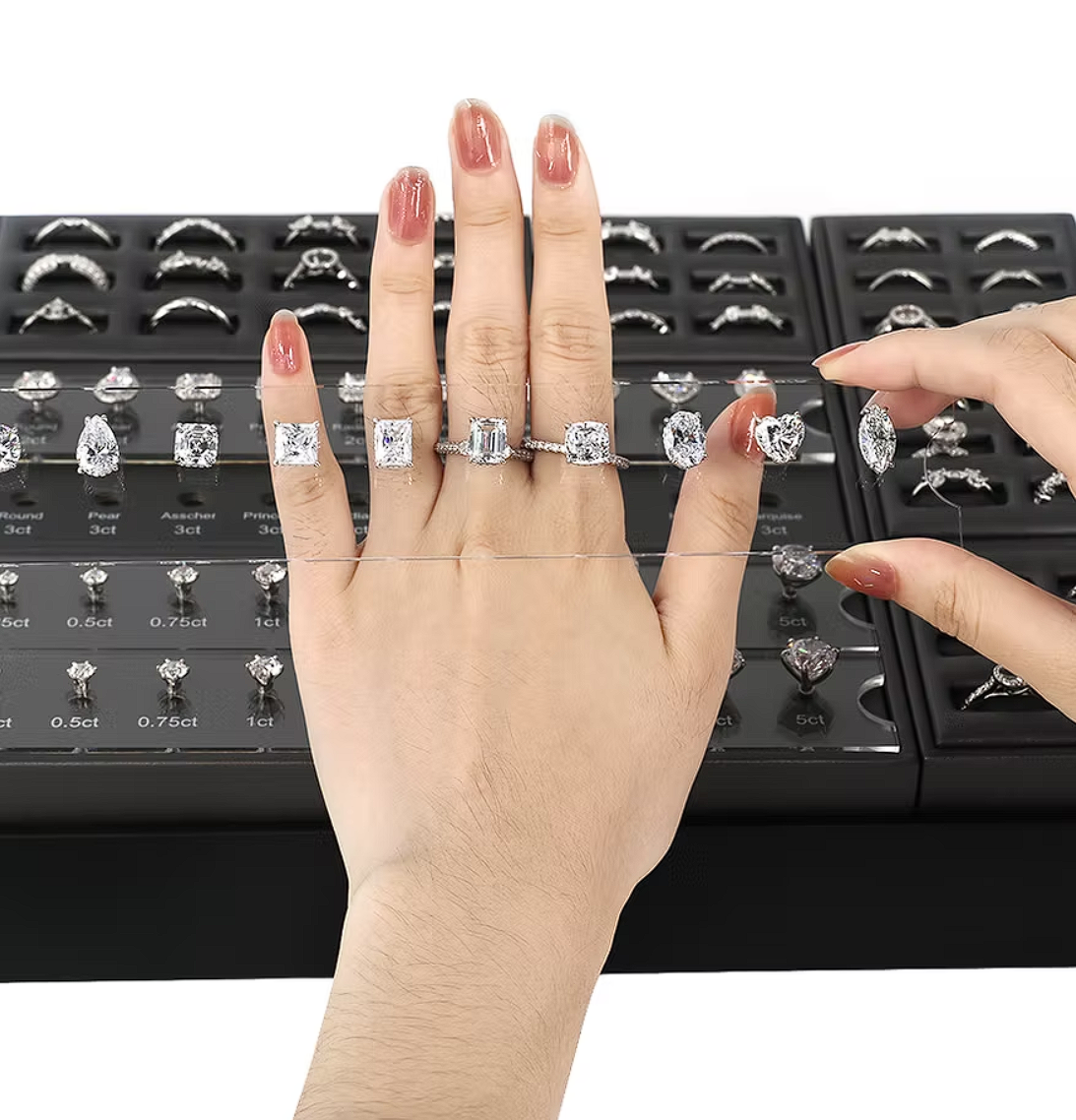 Jewelry selector Black