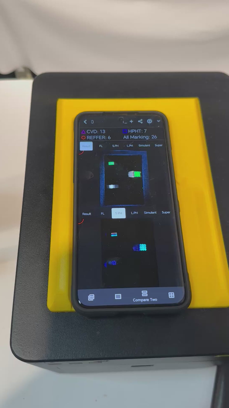 Bee - not so tiny power house lab grown detector