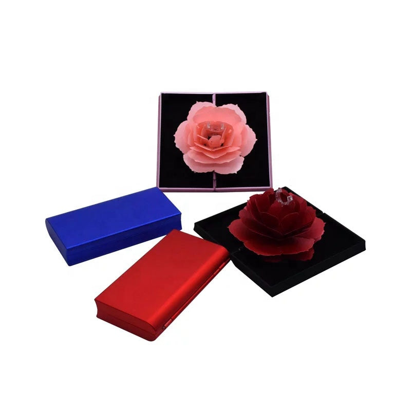Foldable Flower Ring Box