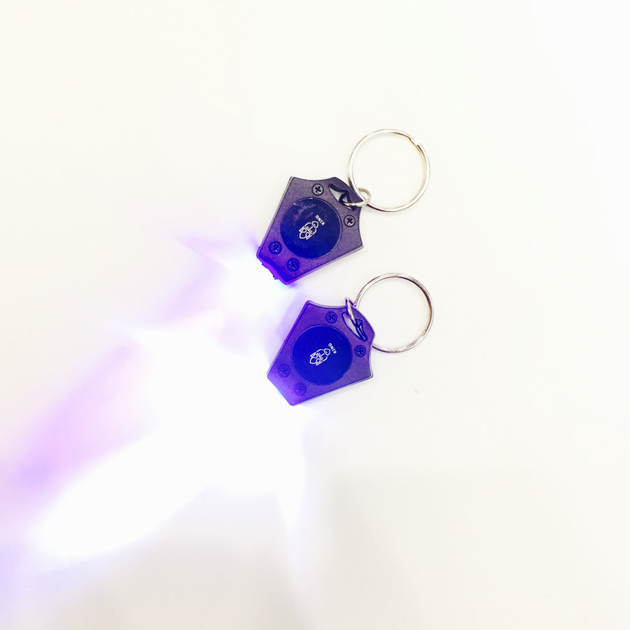 UV + White Light Keychain
