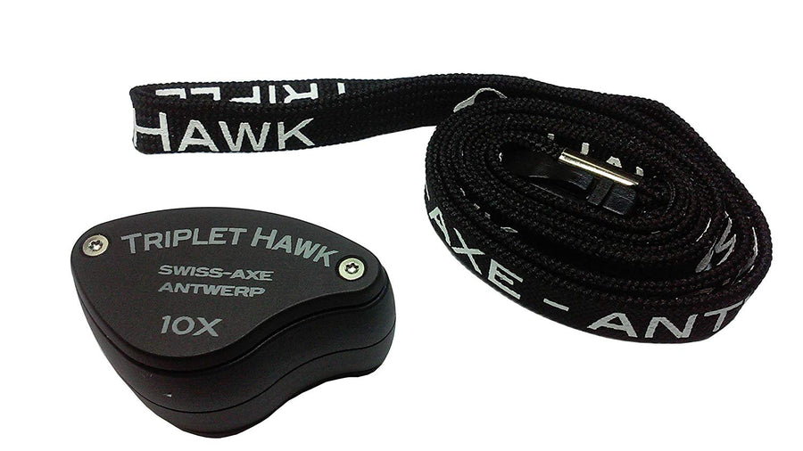 SwissAxe Triplet Hawk 10x loupe