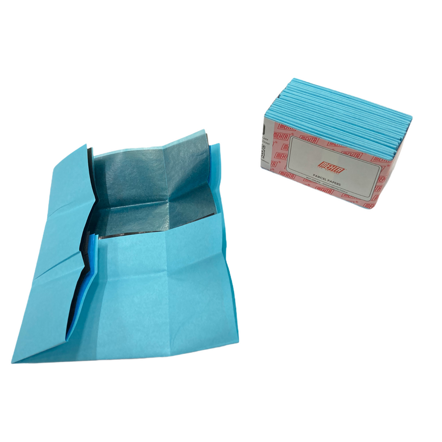 Original 45 Blue parcel papers