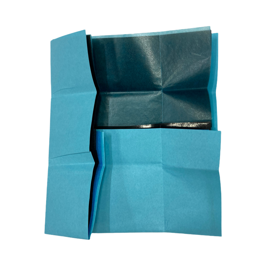 Original 45 Blue parcel papers