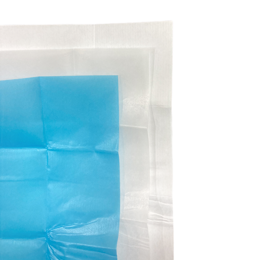 LNG EXE Blue White parcel papers