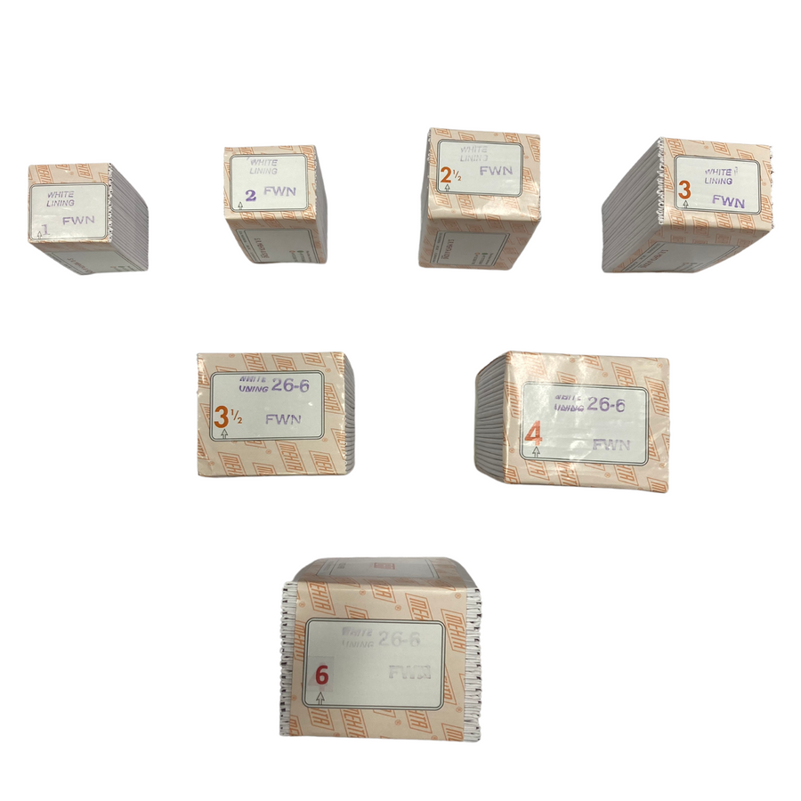 White Lining FWN parcel papers