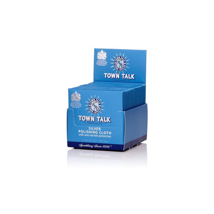 Anti-Tarnish Silver Polishing Cloth - Large (30 x 45cm) - TownTalk