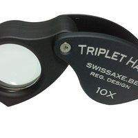 SwissAxe Triplet Hawk 10x loupe
