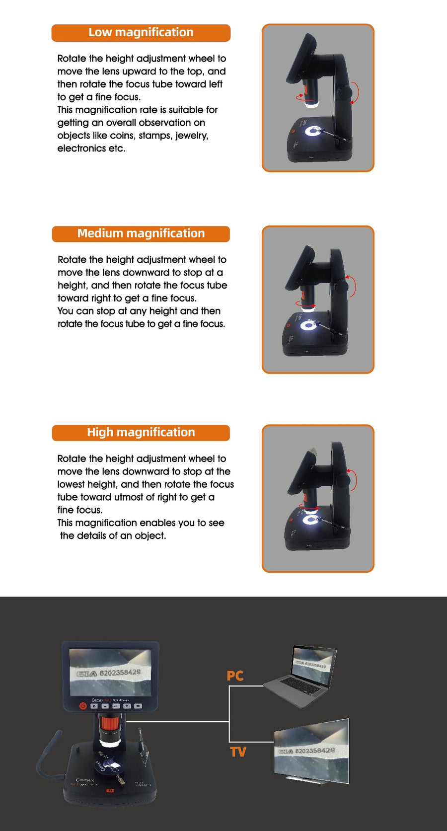 Gemax Pro Digital Microscope 2