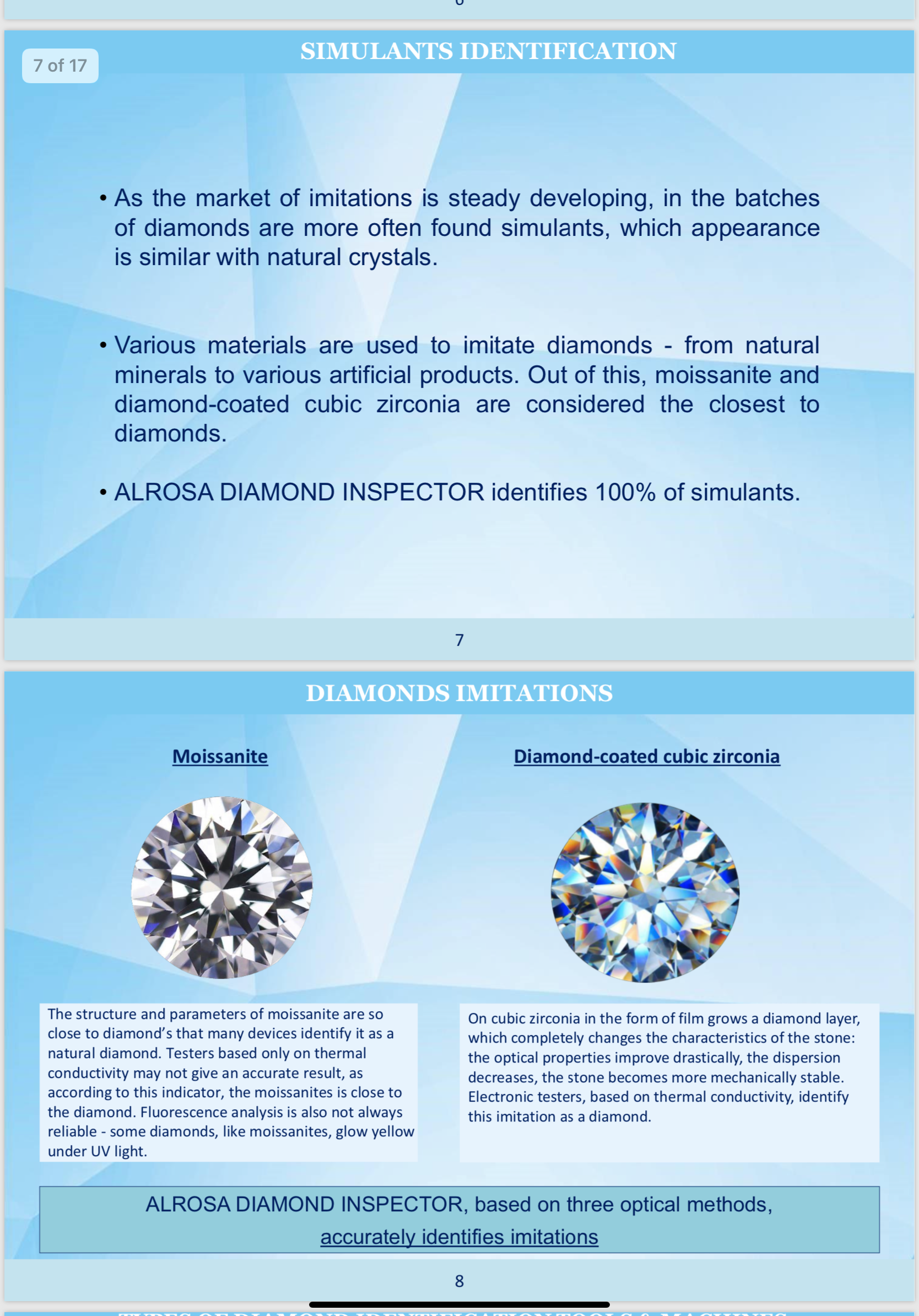 Alrosa Diamond Inspector