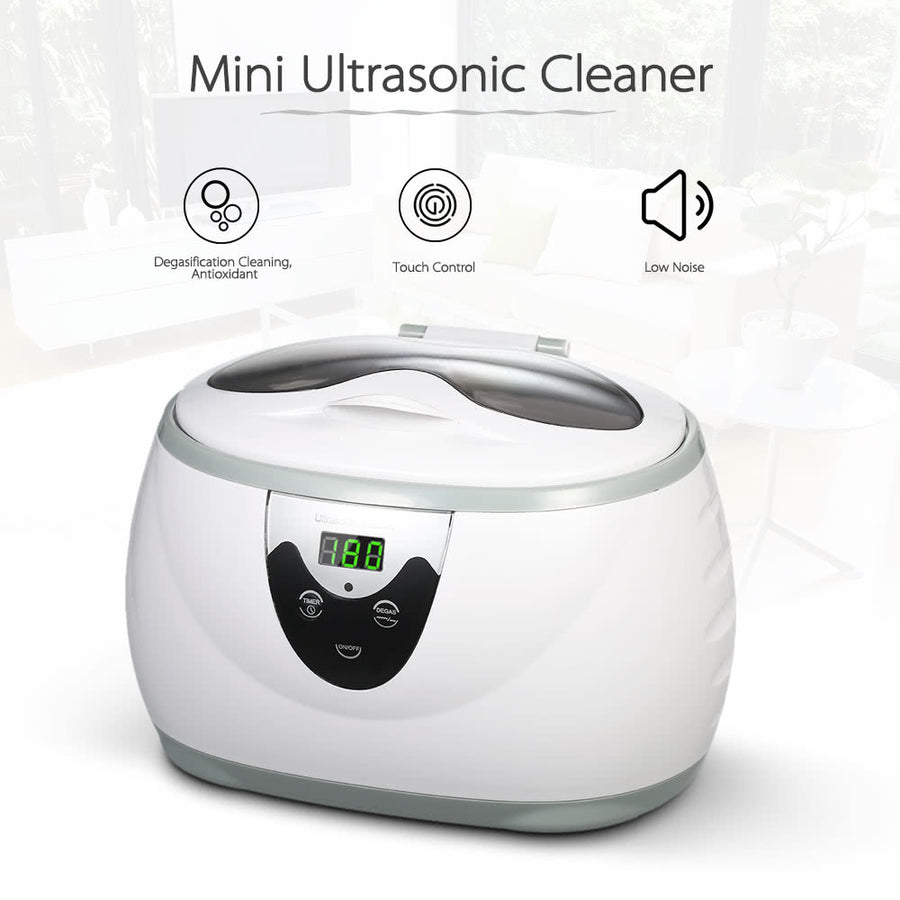 Mini Ultrasonic Cleaner (600ml)