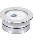 Round gemstone display box (plastic)
